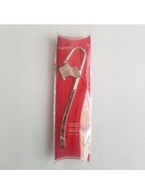 American Flag Silver Plated Bookmark